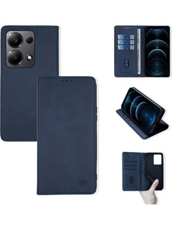 Sonique Vintage Magnet Wallet Θήκη Πορτοφόλι Dark Blue (Xiaomi Redmi Note 13 Pro 4G / Poco M6 Pro 4G / Redmi Note 14S)
