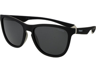 Polaroid Eyewear PLD2133/S 08A/M9 Ανδρικά Γυαλιά Ηλίου Τετράγωνα Κοκάλινα Μαύρα με Μαύρο Polarized Φακό