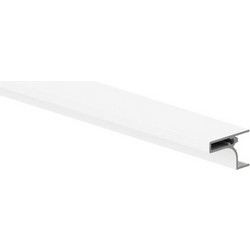 ΠΡΟΦΙΛ GOLA TOP ΚΡΕΜΑΣΤΟ EMUCA 2350MM ΓΙΑ ΠΑΝΕΛ ΜΕ ΠΑΧΟΣ 19ΜΜ Λευκό