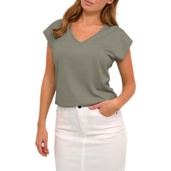 KAFFE Λαδί tencel μπλούζα Lise 10504040 170613