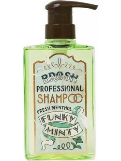 Brosh Funky Minty Pomade Σαμπουάν για Επανόρθωση 400ml