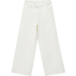 Ido Παντελόνι Wide Leg Pant 4G725-00-0113-012074 Λευκό Κορίτσι
