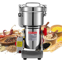 VEVOR Ηλεκτρικός Μύλος Σπασίματος 800g 2100W για Ξηρούς Κόκκους & Μπαχαρικά DDDPSGWYMJ8012P01001V2