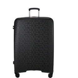 Verage 18106W-L Βαλίτσα Μεγάλη 78x53x37cm με 4 Ρόδες Μαύρη