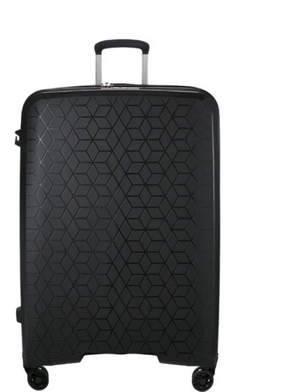 Verage 18106W-L Βαλίτσα Μεγάλη 78x53x37cm με 4 Ρόδες Μαύρη