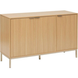 5five Μπουφές Tasso με διαστάσεις 120x40x76cm - Απόχρωση Ξύλου