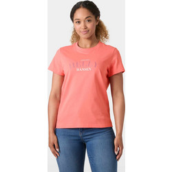 HELLY HANSEN Γυναικεία Μπλούζα W CORE GRAPHIC 2.0 PINK