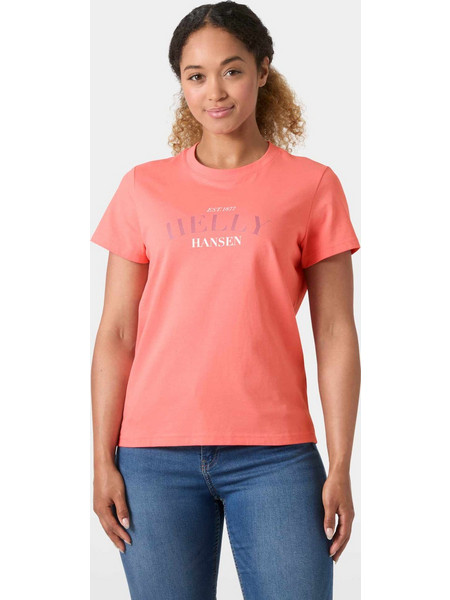 HELLY HANSEN Γυναικεία Μπλούζα W CORE GRAPHIC 2.0 PINK