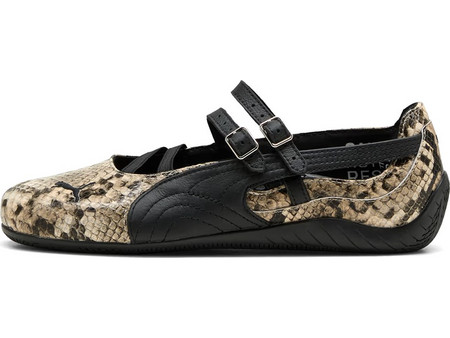 Μπαλαρινες Speedcat Snake Wns 405326 01 puma black-vapor gray