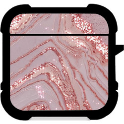 CUSTOM Marble Pink - Airpods 1 & 2