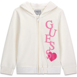 Ζακέτα Φούτερ Guess K6RQ01 Κρεμ Κρεμ