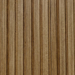 Estiatherm 3D Πάνελ τοίχου MDF Teak 2800 x 121 x 18mm, No01PA.3771.248