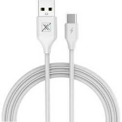 Maxximus Mx Set Καλώδιο USB-C to USB-C 1m White