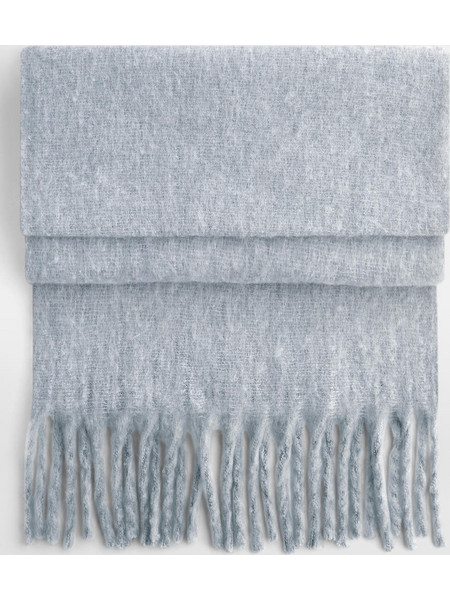 Κασκόλ Fluffy B496R Beechfield Heather Grey