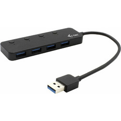 I-tec U3CHARGEHUB4 USB Hub 3.0 USB-A με 4 Θύρες USB-A & Εξωτερική Παροχή Ρεύματος