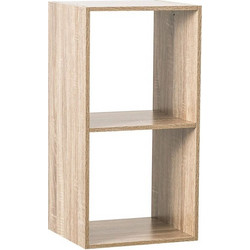 ΡΑΦΙΈΡΕΣ & ΑΠΟΘΗΚΕΥΤΙΚΆ ΚΟΥΤΙΆ 2 CPT WOOD SHELVES MIX NAT 138967