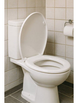 Stewe Home Καπάκι Λεκάνης Οβάλ Πλαστικό Λευκό STE-015480-P15480