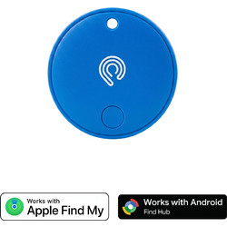 Hyperloq MiniTag Dual Anti-Lost Tracker Apple Find My / Google Find My Device Blue 1 Pack