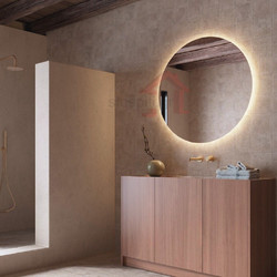 Καθρέπτης Μπάνιου Led Imex Oporto O80cm OPOR00180C