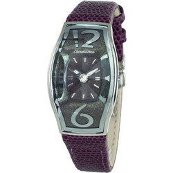 Chronotech Γυναικείο Ρολόι με Καφέ Δερμάτινο Λουράκι CT7932AL-89