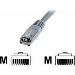 Digitus SF/UTP Cat.5e Καλώδιο Δικτύου Ethernet 1m Grey DK-1531-010