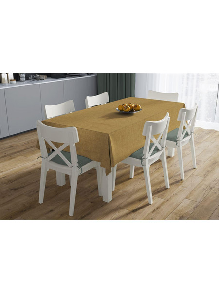 ΤΡΑΠΕΖΟΜΑΝΤΗΛΟ ΑΛΕΚΙΑΣΤΟ 140X180 Panama Mustard Cott/Pol 70/30 Dimcol