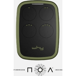 Why Evo Noa Deep Green Τηλεχειρ. 4 Καναλ. - 433.92 MHz Σταθερός & Κυλιόμενος Κώδικας