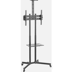 Techly ICA-TR216T Βάση Τηλεόρασης Δαπέδου Τροχήλατη 37"-70" έως 50kg