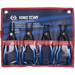 King Tony Σετ Τσιμπίδια Ασφαλειών Γερμανικού Τύπου 175 mm 4 τμχ. 42154GP