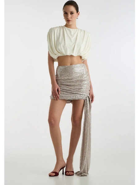 Sequin Mini Skirt