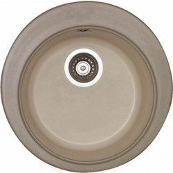Sanitec Classic 316 Επικαθήμενος Νεροχύτης Στρογγυλός Γρανίτη Ματ Granite Celtic Stone 48cm