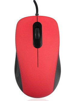 Modecom MC-M10S Ενσύρματο Ποντίκι Red