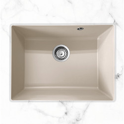 Duralit KZ060U Υποκαθήμενος Νεροχύτης Γρανίτη Ματ 500 Beige Avena 60x50cm