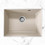 Duralit KZ060U Υποκαθήμενος Νεροχύτης Γρανίτη Ματ 500 Beige Avena 60x50cm
