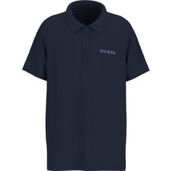 Μπλούζα Κοντομάνικη Πόλο Guess L6GP01 Σκούρο Μπλε Σκούρο Μπλε