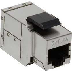 Keystone Inline Coupler RJ45 Cat.6A Fully Shielded snap-in mounting LogiLink (LL-NK4010)