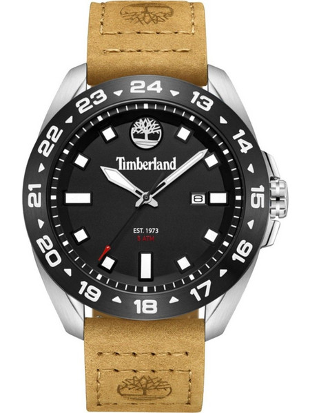 Timberland Ανδρικό Ρολόι με Καφέ Δερμάτινο Λουράκι TDWGB0029401