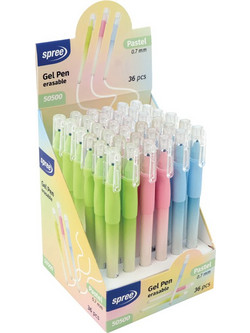 Στυλό Gel που Σβήνει Pastel (Μπλε Γραφή)