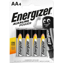 Energizer Alkaline Power AA 4τμχ