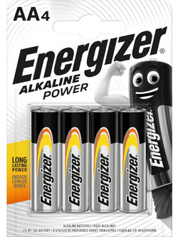 Energizer Alkaline Power AA 4τμχ