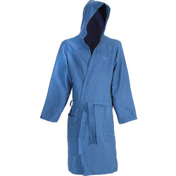 Vaquita Μπουρνούζι Κολυμβητηρίου Microfiber με Κουκούλα Μπλε 66726