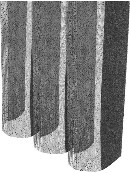 Κάθετη Κουρτίνα Wave Verticurtain Anartisi BK-52 Μαύρο BK-52