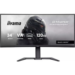iiyama G-Master GCB3482WQSU-B1 Ultrawide VA HDR Curved Gaming Monitor 34" 3440x1440 QHD 120Hz 0.6ms