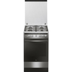 Amica 57GGH5.43HZpMsNXx Κουζίνα Ηλεκτρική 56lt με Εστίες Αερίου 50cm