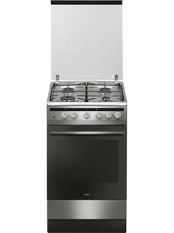 Amica 57GGH5.43HZpMsNXx Κουζίνα Ηλεκτρική 56lt με Εστίες Αερίου 50cm