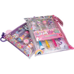 ΣΕΤ STATIONERY 4 ΣΤΥΛΟ & ΑΞΕΣΟΥΑΡ (2 ΣΧΕΔΙΑ - ΤΥΧΑΙΑ ΕΠΙΛΟΓΗ)
