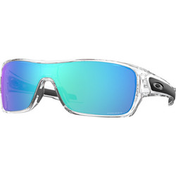 Oakley Turbine Rotor OO9307 29 Αθλητικά Γυαλιά Ηλίου Oversized Κοκάλινα Διαφανή με Μπλε Καθρέπτη Φακό