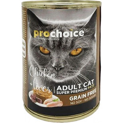 Prochoice Adult Grain Free Sterilised with Salmon 400gr
