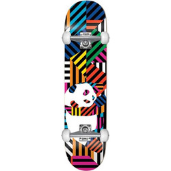 Enjoi Panda Stripes Resin w/soft wheels 7.75