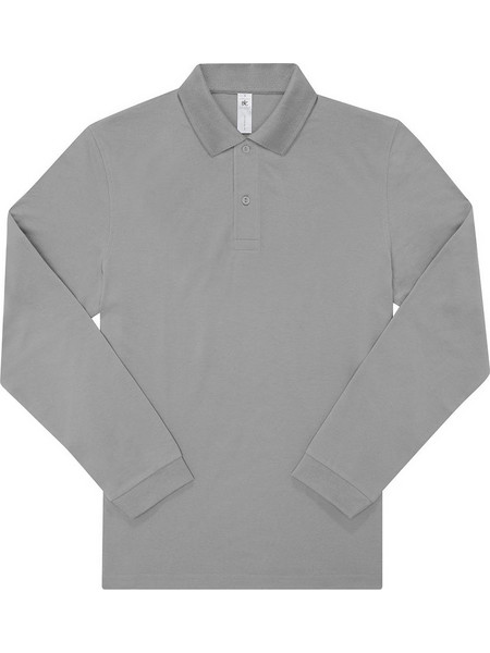 My Polo 180 LSL B & C PU425 Sport Grey